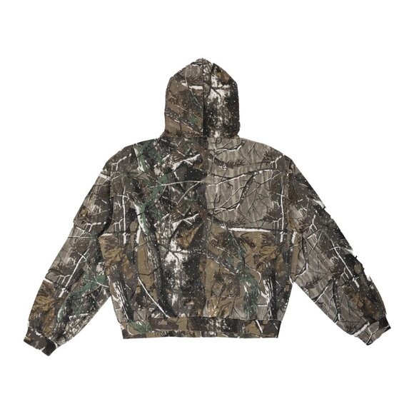 Allover Stud Hood Jacket - Picture 2 of 6